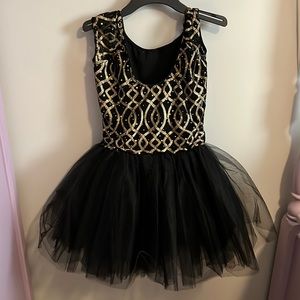 Revolution small adult black gold ballet